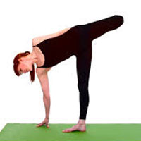 Ardha chandrasana